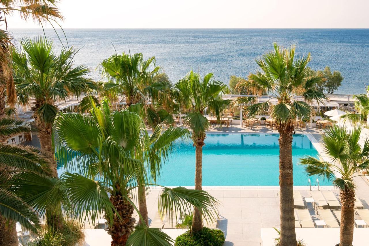 Kamari Beach Hotel Bagian luar foto
