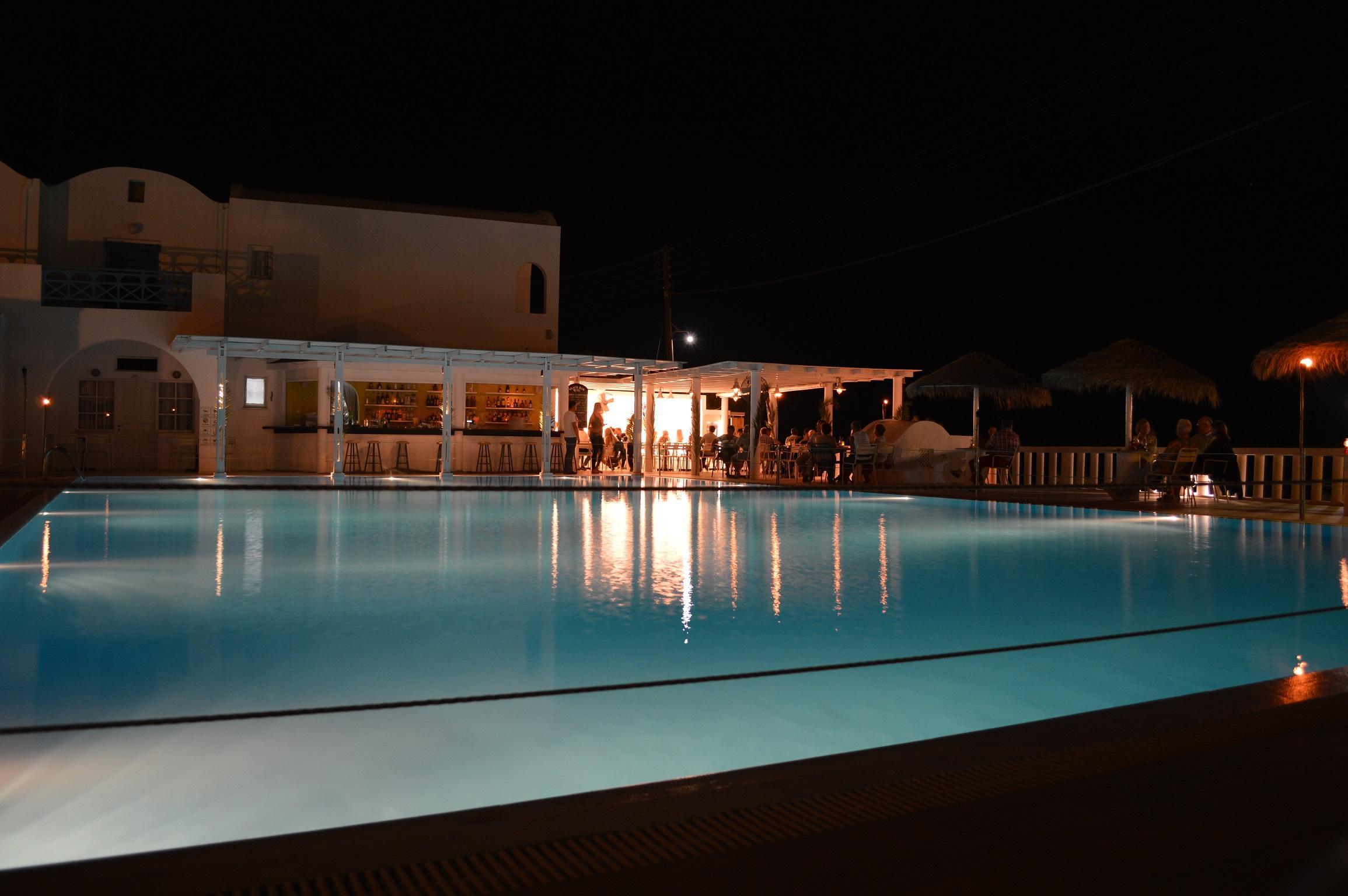 Kamari Beach Hotel Bagian luar foto