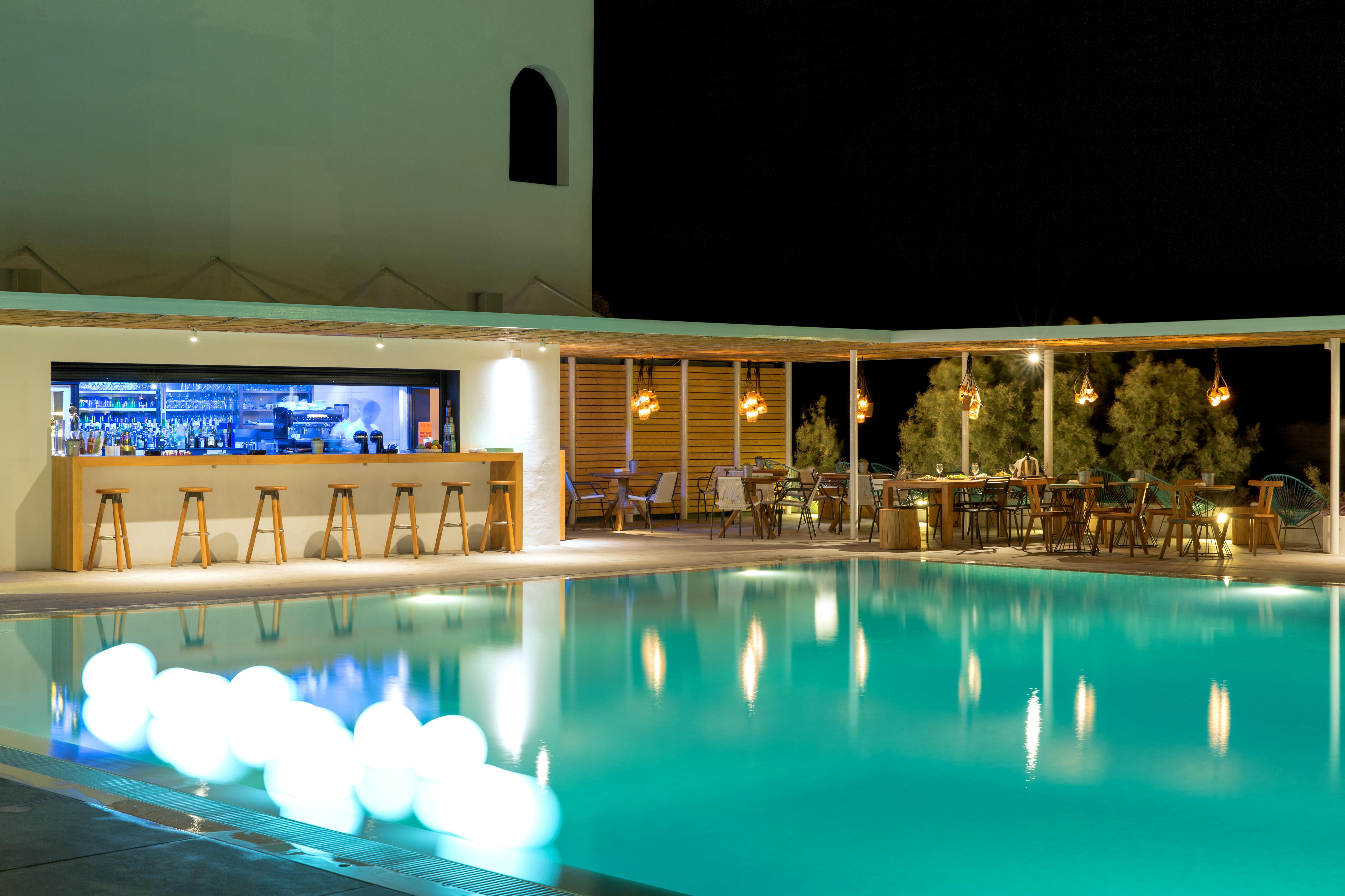 Kamari Beach Hotel Bagian luar foto