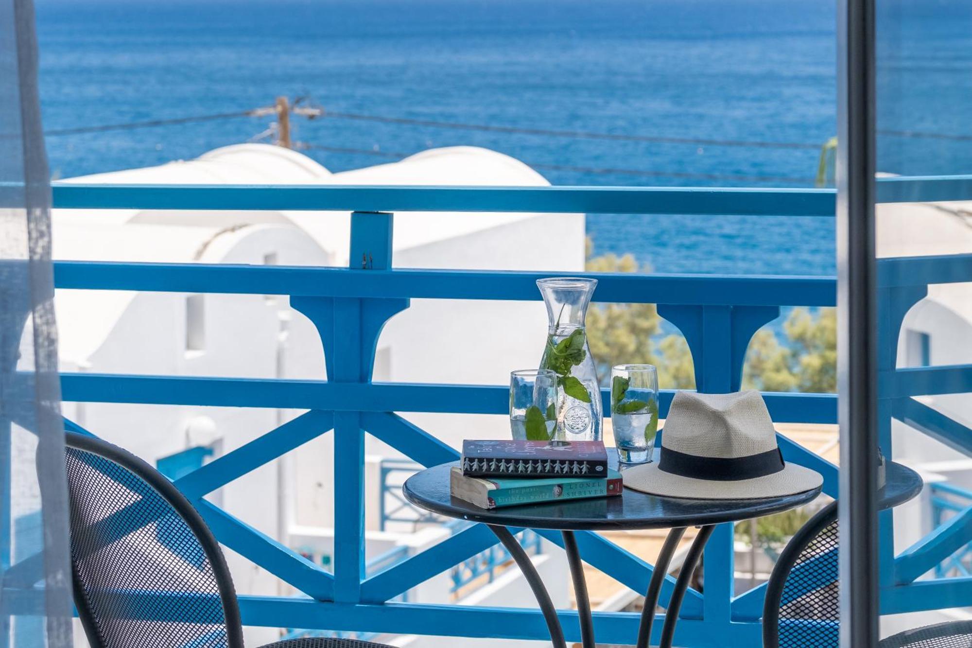 Kamari Beach Hotel Bagian luar foto