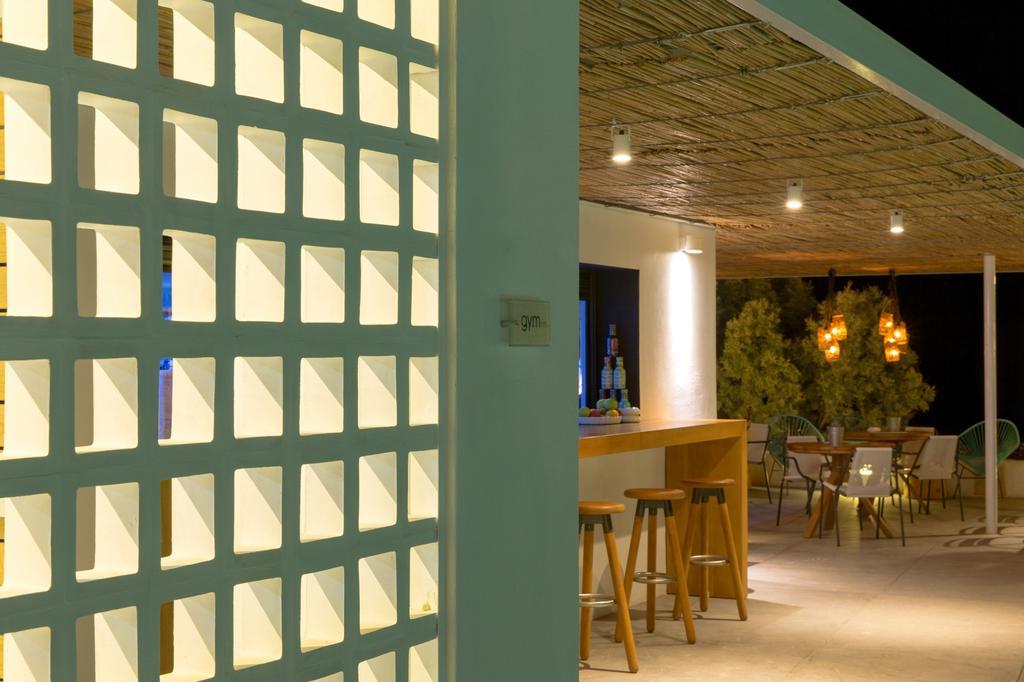 Kamari Beach Hotel Bagian luar foto