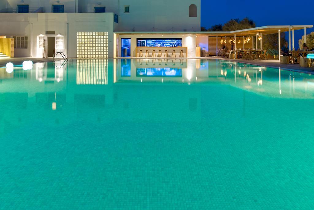 Kamari Beach Hotel Bagian luar foto